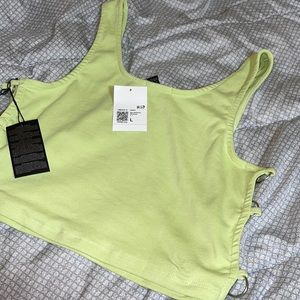 Like green forever 21 crop top